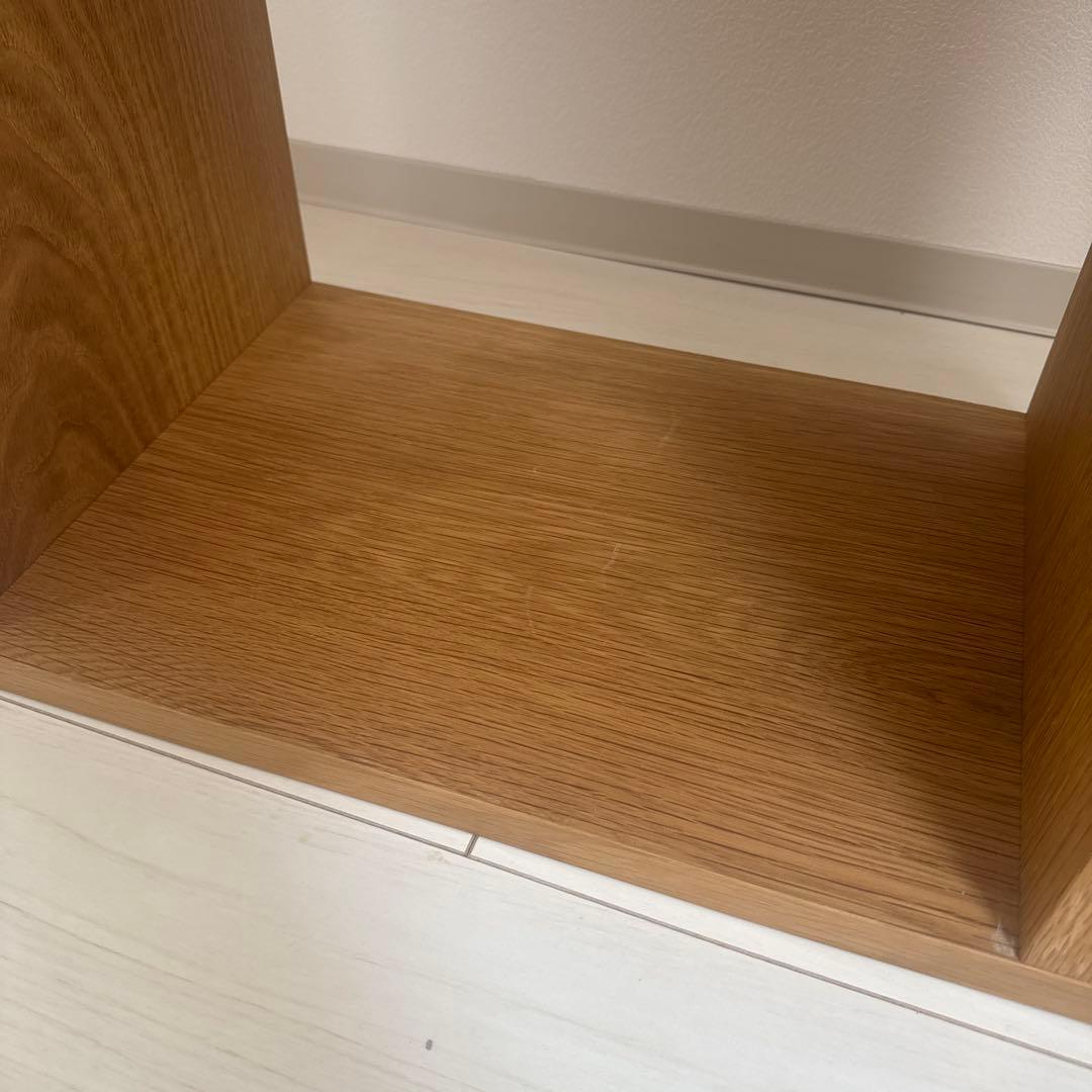 無印スタッキングシェルフ 2段2列