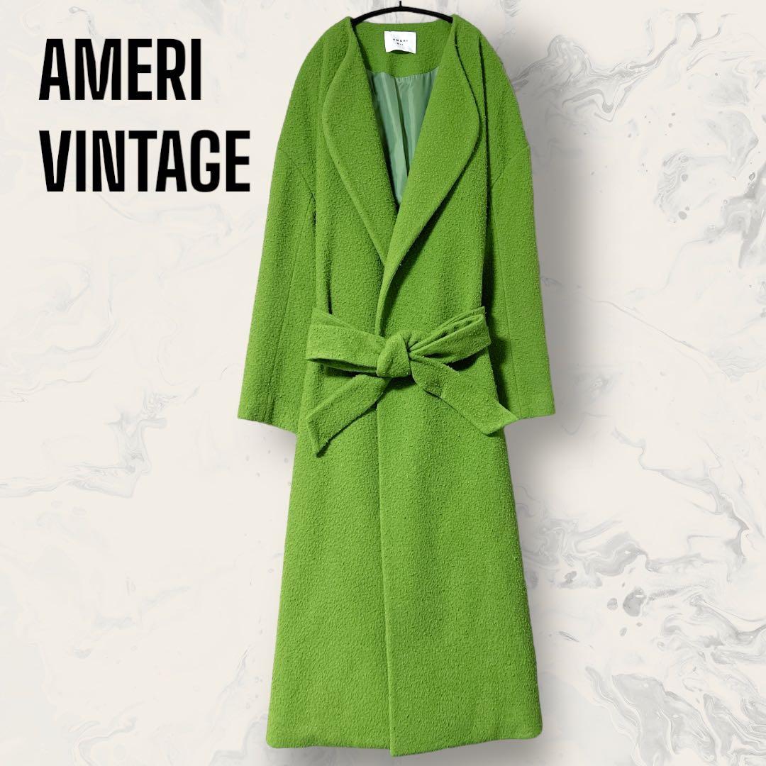 【未使用】 AMERI VINTAGE エレファント カラー ナッピング コート