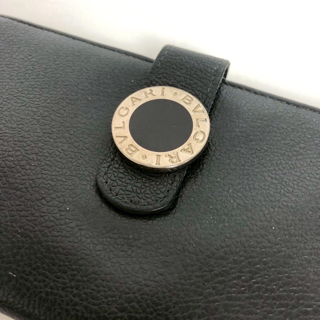BVLGARI ブルガリ 長財布 ブラック メンズ ブランド