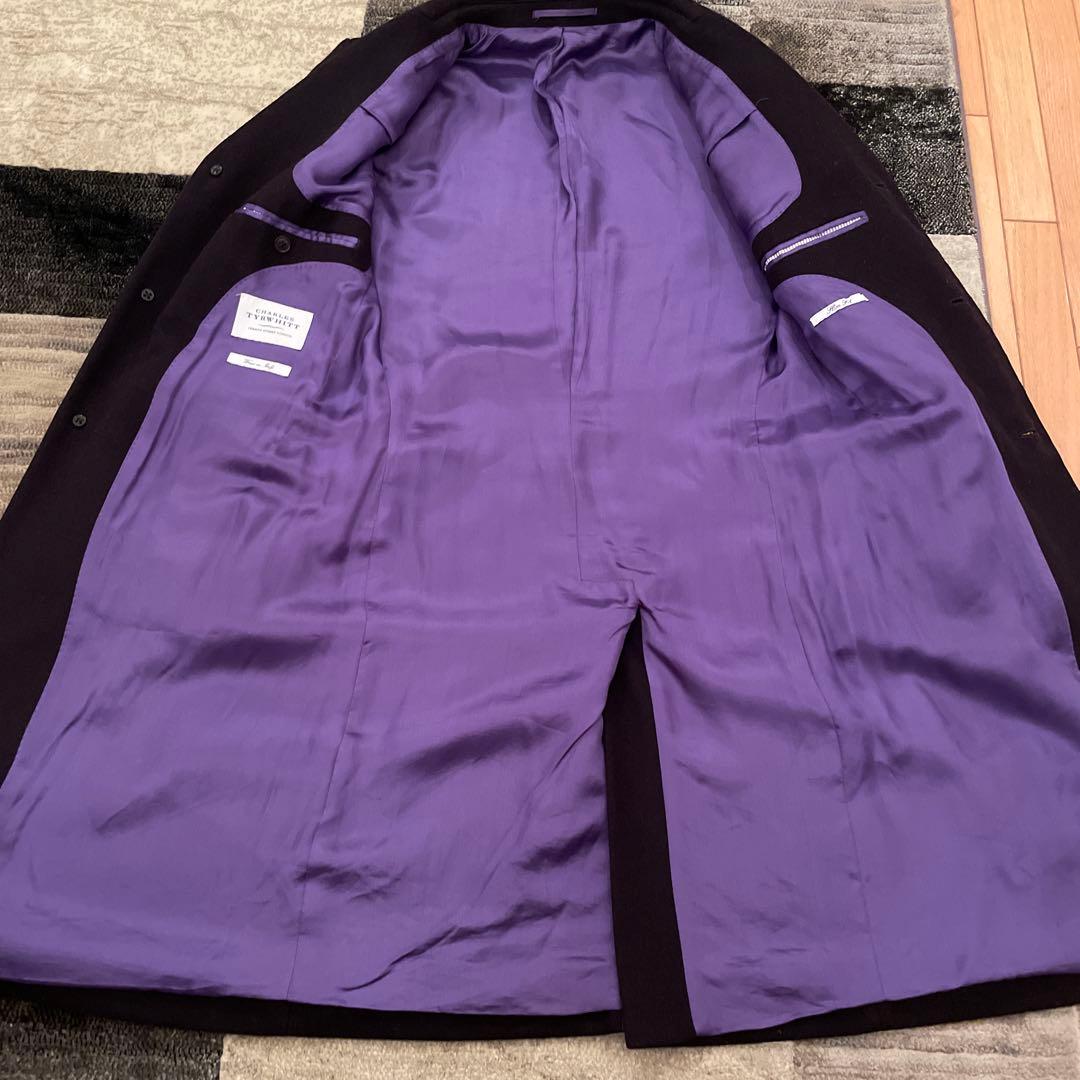 美品　Charles Tyrwhitt チェスターコート 3つボタン