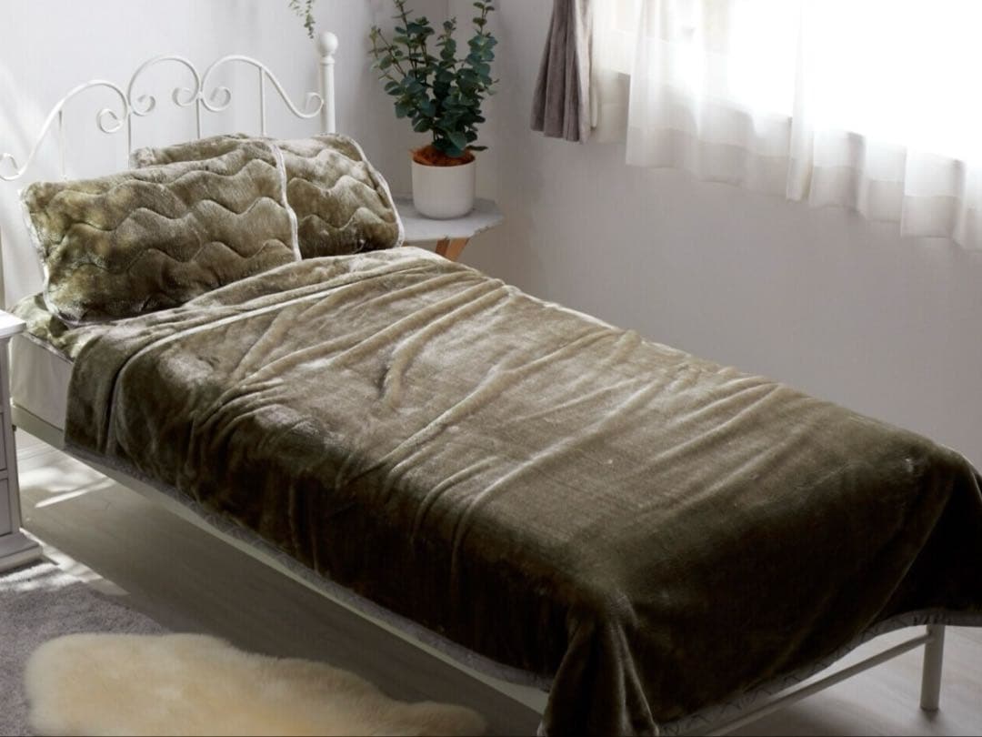 モリリン 凄暖 アルミ蒸着蓄熱シート入り ふっくらやわらか贅沢毛布 シングル1枚