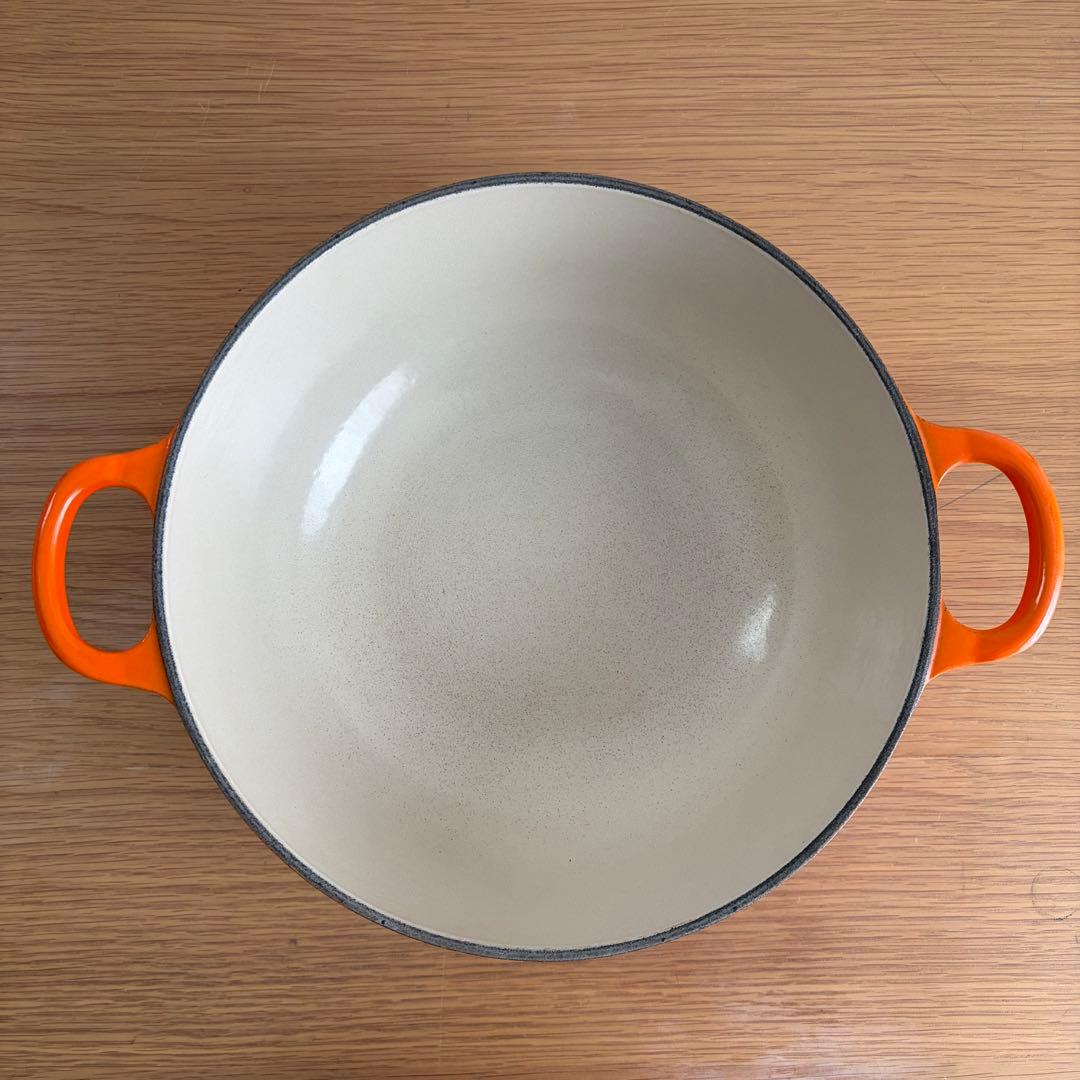 LE CREUSET ル・クルーゼ マルミット オレンジ 22cm 鍋