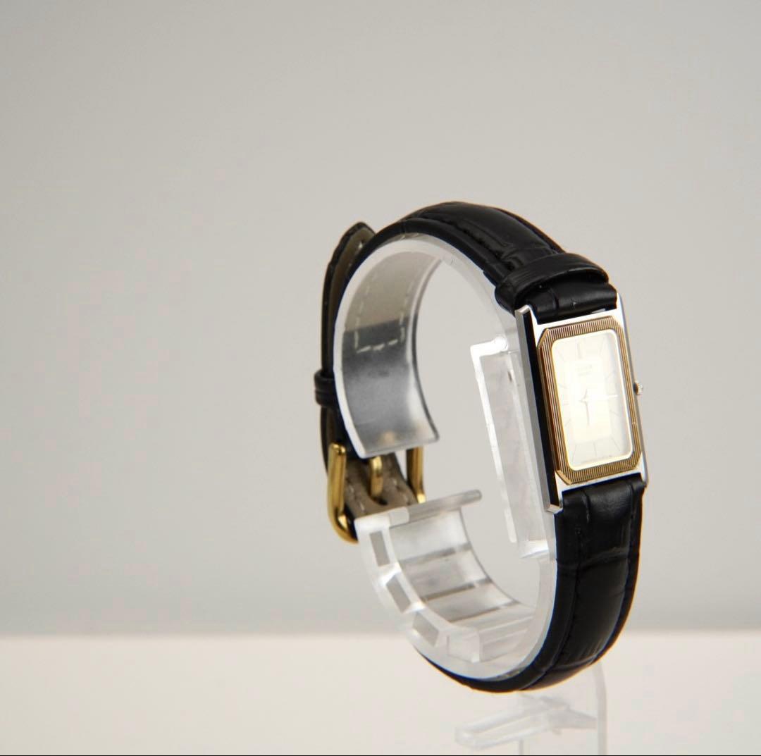 【新品電池・ベルト】セイコー クレドール ゴールド文字盤 レディース腕時計