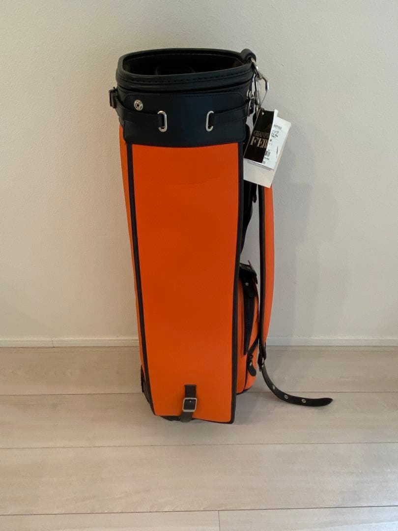 【激レア】ミズノ　ジャンフランコフェレ　コラボ　キャディバッグ　オレンジ