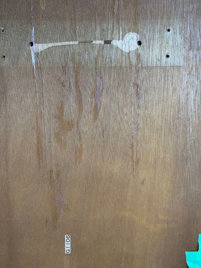 希少　美品【カリモク】コロニアル テーブル　リビングテーブル　天板ガラス付き