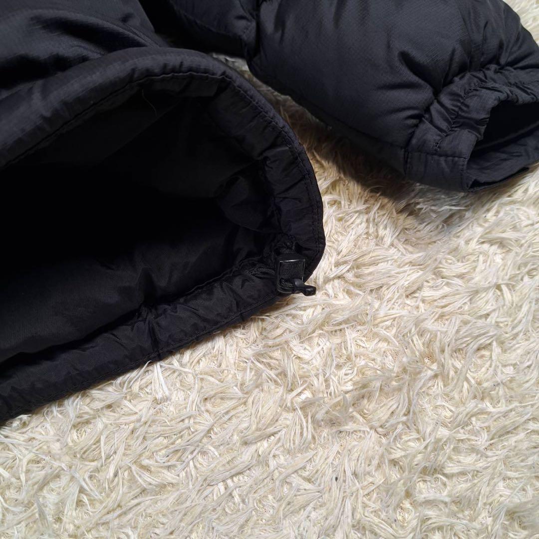 美品　THE NORTH FACE ショートヌプシ　レディース　肉厚　ブラック