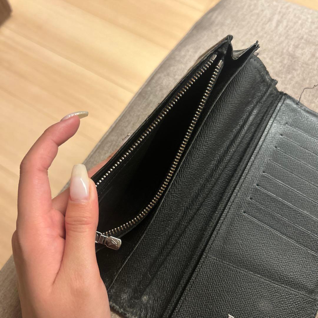 Louis Vuitton ブラック長財布