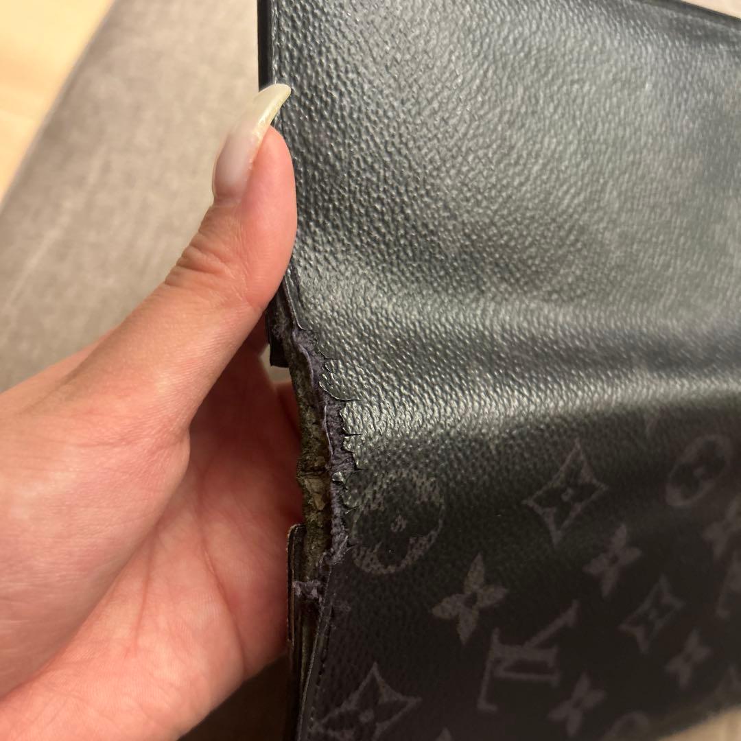 Louis Vuitton ブラック長財布