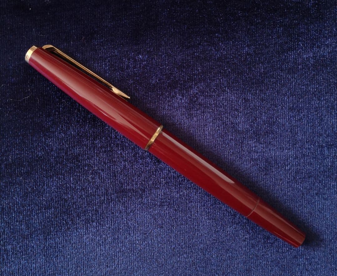 MONTBLANC 万年筆 GERMANY 320 ペン先 14金 ボルドー