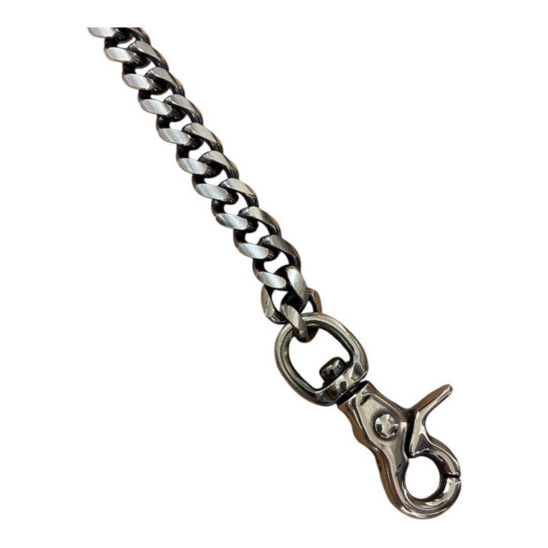 TRAVISHOODミドルトラッカーウォレットネイビー