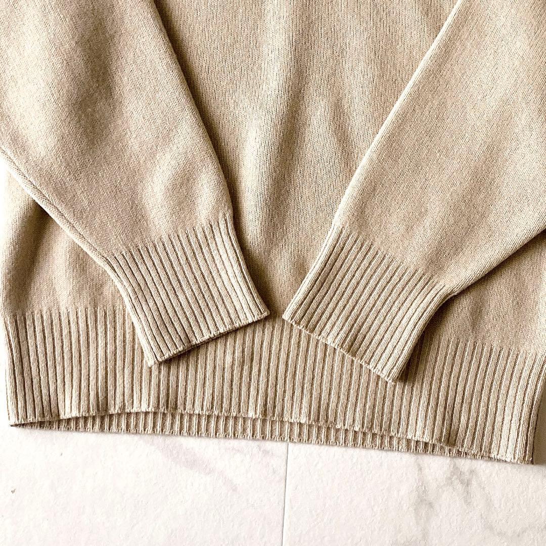 美品☆ドゥーズィエムクラス ミドルゲージタートルニット