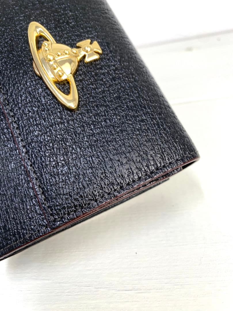 極美品✨️ Vivienne Westwood 三つ折り財布 ビッグオーブ