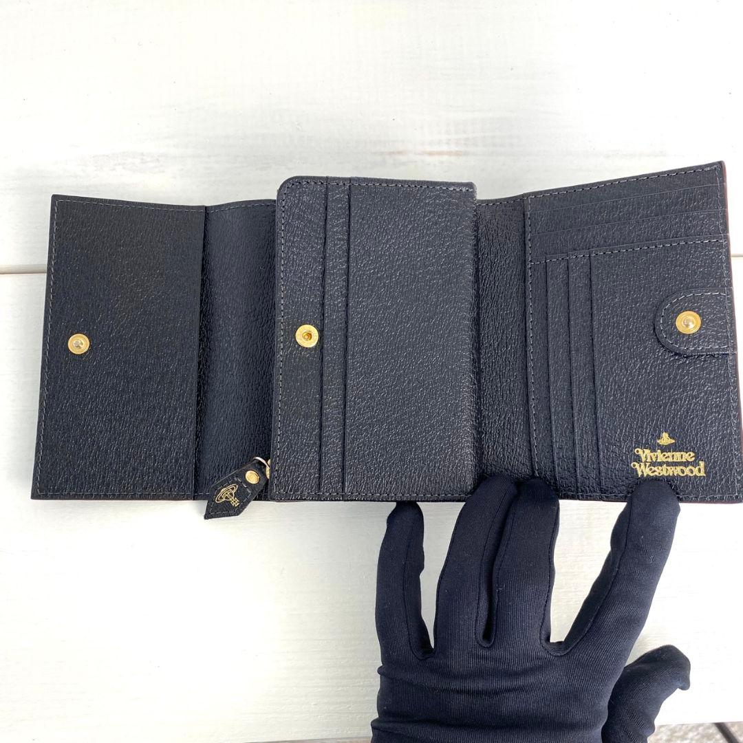 極美品✨️ Vivienne Westwood 三つ折り財布 ビッグオーブ