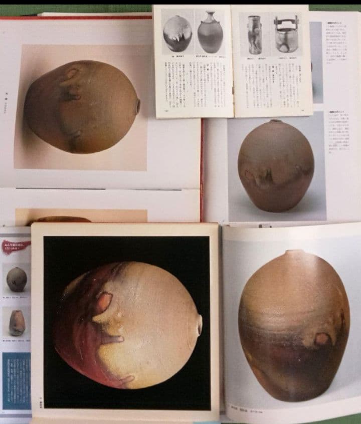 備前焼人間国宝藤原雄 備前大壺 展覧会図録・美術陶芸本11冊に所載の代表作