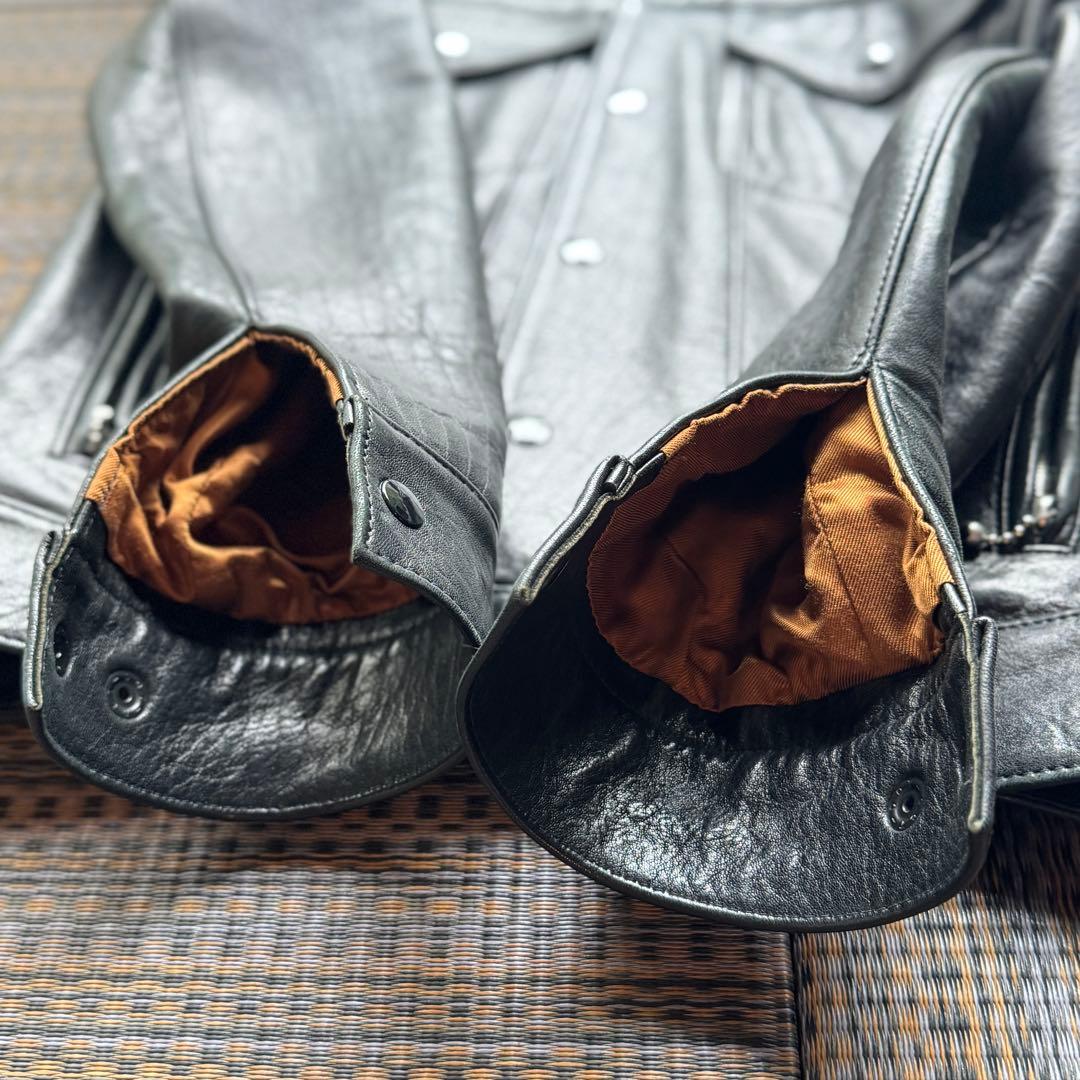 超美品　ルイスレザー　× ヒステリックグラマー　ウエスタンジャケット