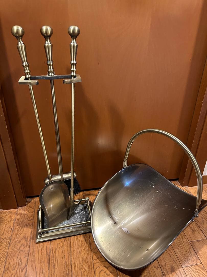 暖炉掃除3点セット 薪入れ