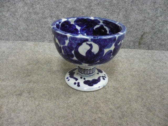 伊万里 染付 雲に鶴 盃洗 [B31484]