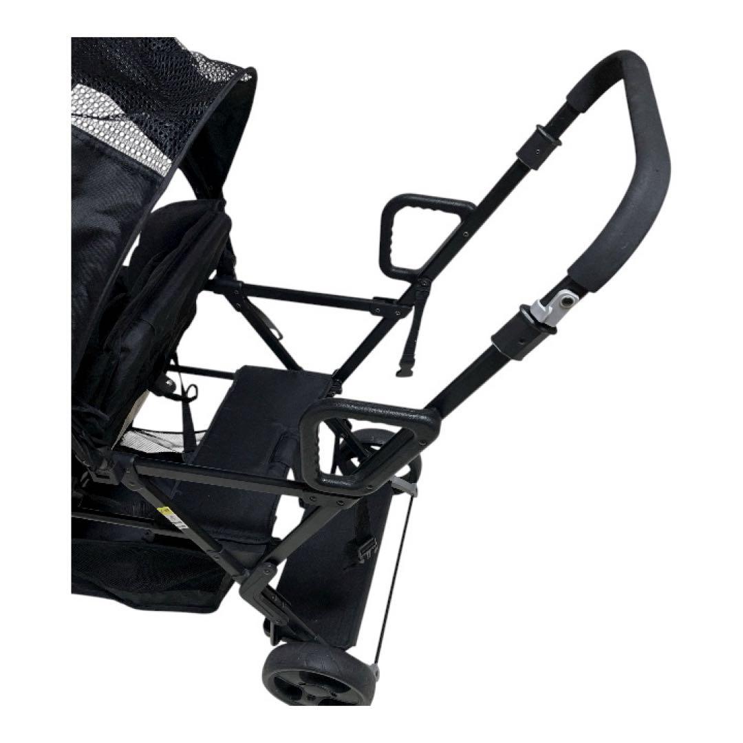 c*.様 Nebio アミティエF 2人乗り ベビーカー ブラック 軽量