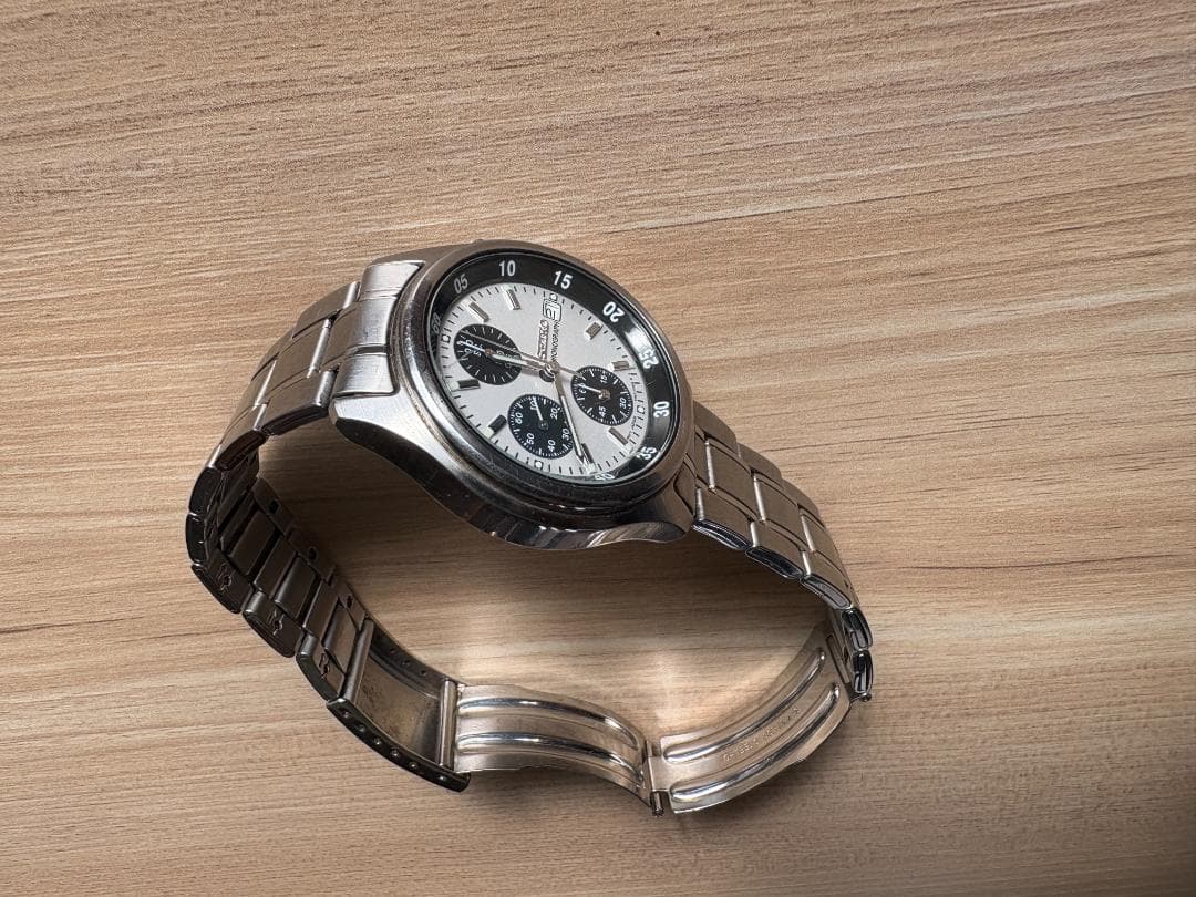 早いもの勝ち！セイコー５ 文字盤パンダ 動作確認済R7.7電池交換済