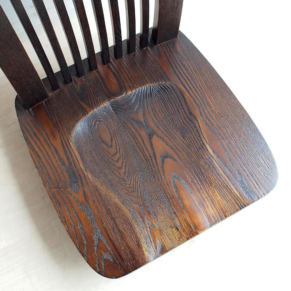 無垢材 回転座椅子 B 和室 和モダン ZR23919