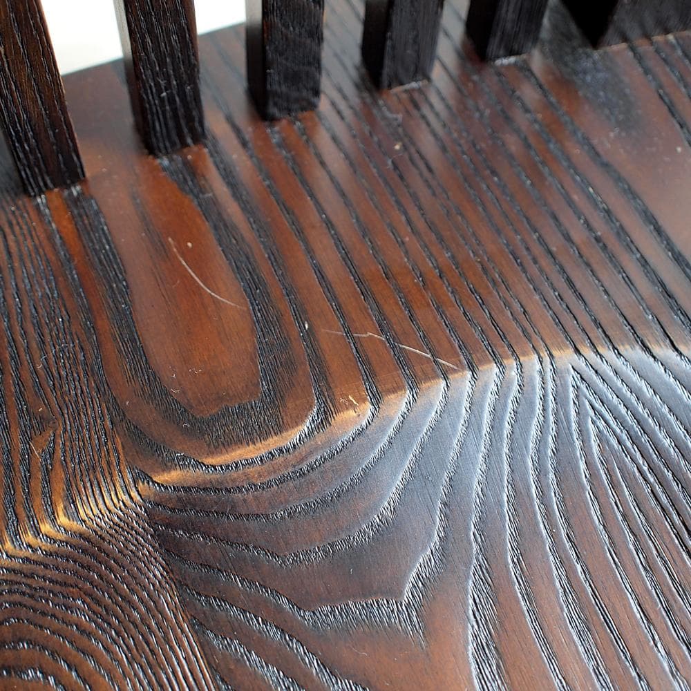 無垢材 回転座椅子 B 和室 和モダン ZR23919