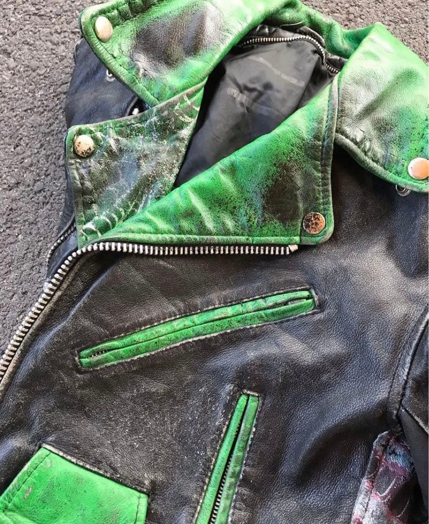 ジャケット・アウター 1970's Hand Paint riders