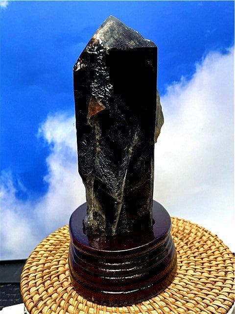 AAA級【魔除け】◆天然モリオン(黒水晶）クラスターB89C6/194C27D