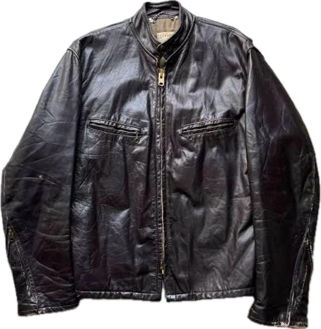 70年代 THIS GENUINE LEATHER GARMENT TALON