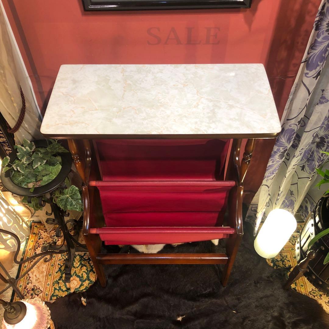 70’s ヴィンテージ スピンドルポスト　ラック　サイドテーブル クラシック