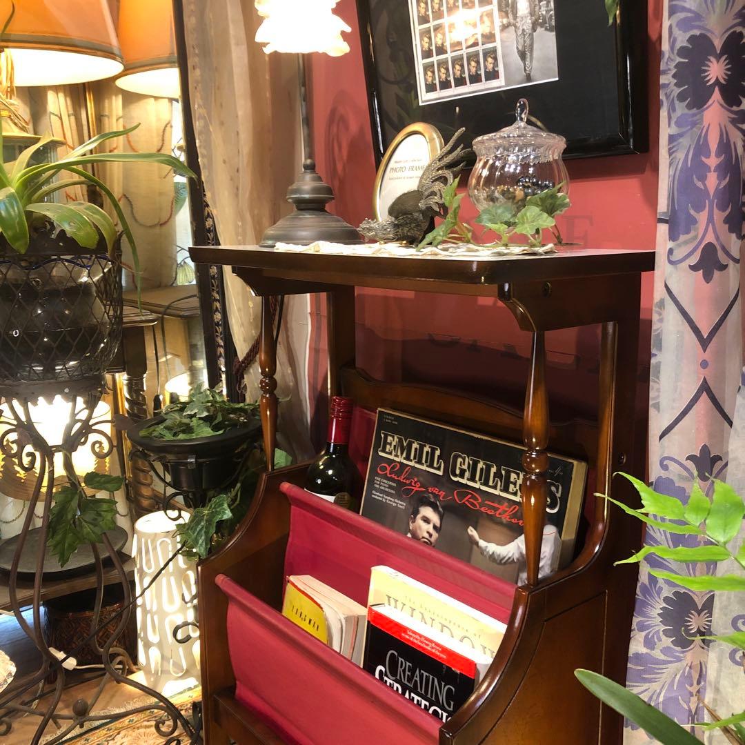 70’s ヴィンテージ スピンドルポスト　ラック　サイドテーブル クラシック