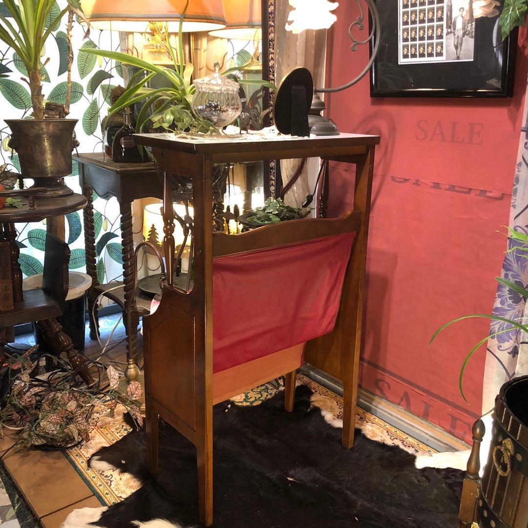 70’s ヴィンテージ スピンドルポスト　ラック　サイドテーブル クラシック