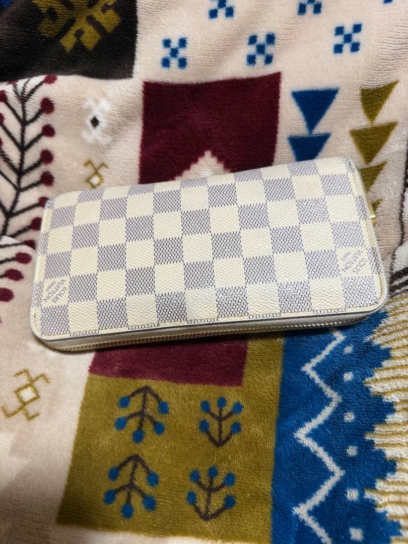 ルイ・ヴィトンチェック柄　ダミエ　長財布　送料込み！