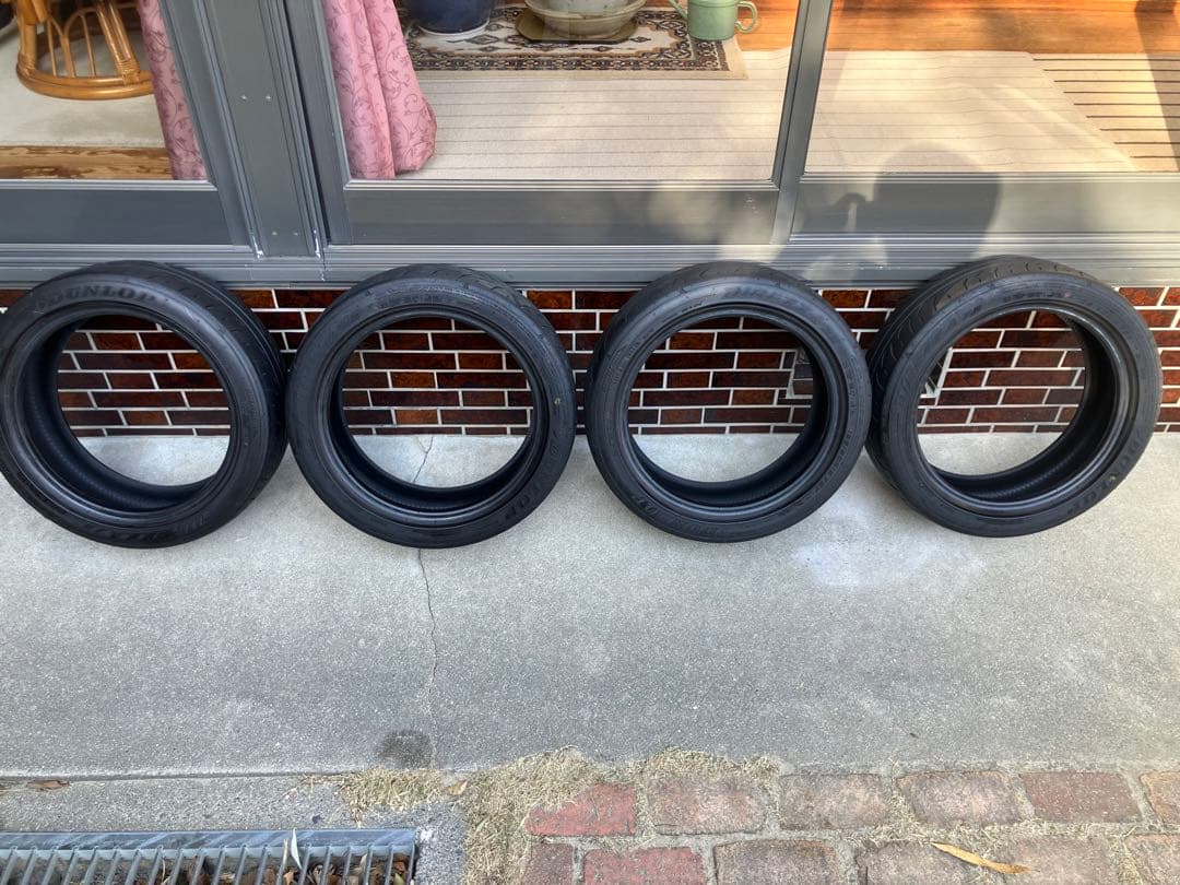 ダンロップディレッツァZ3 165/50R15 バリ溝2本セット② 23年製