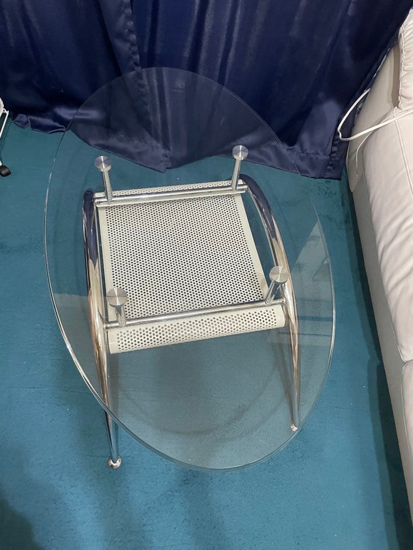 ニトリ　ガラス製　センターテーブル