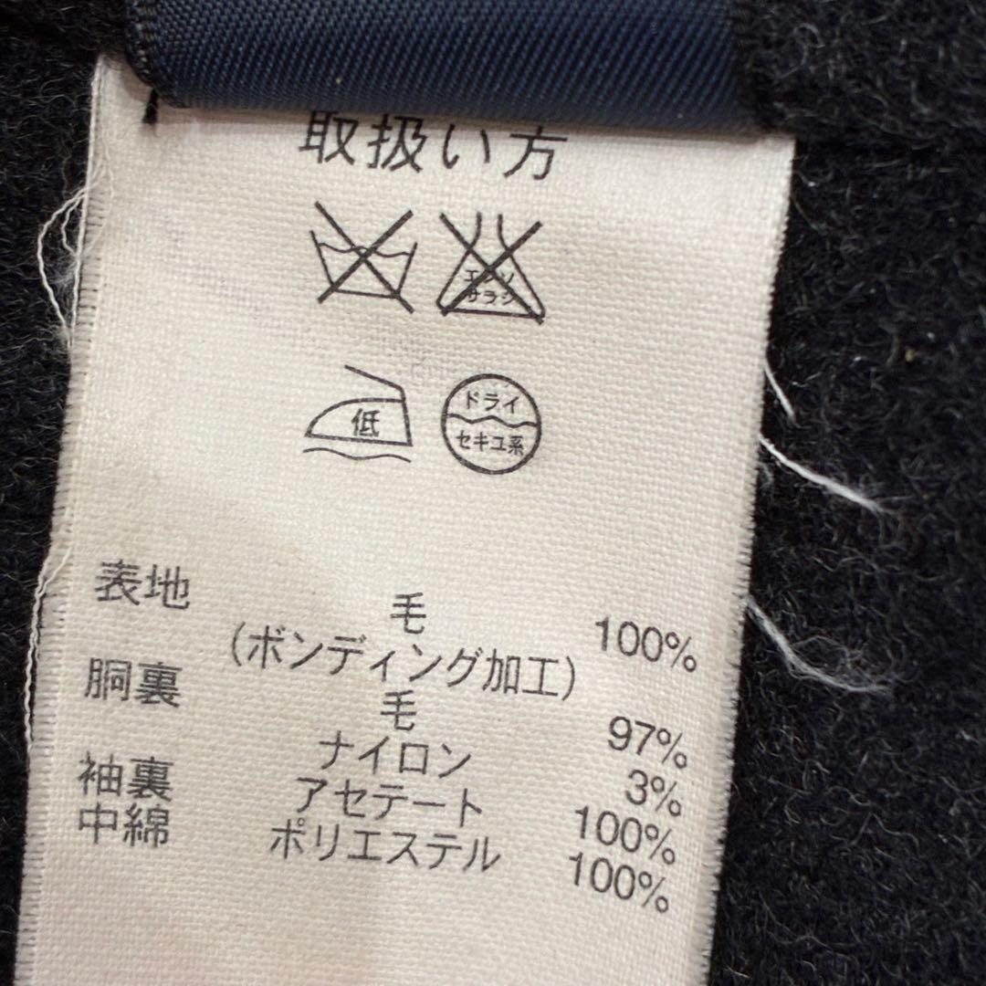 美品 ブルックスブラザーズ 中綿ステンカラーコート ロロピアーナ ウール M