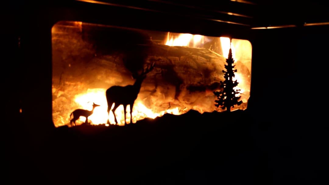 HILL STONE 薪ストーブ ステンレス製 od515