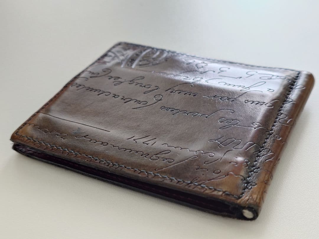 ベルルッティ　マネークリップ ASSAO カリグラフィ