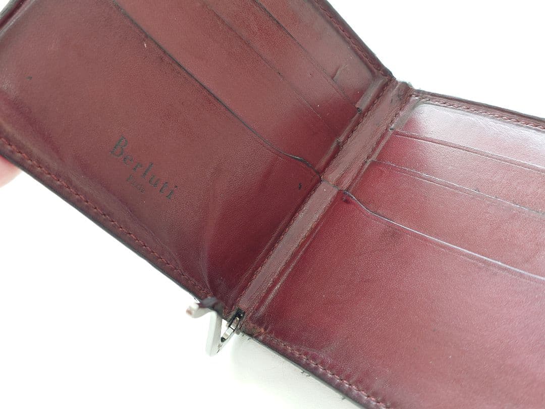 ベルルッティ　マネークリップ ASSAO カリグラフィ