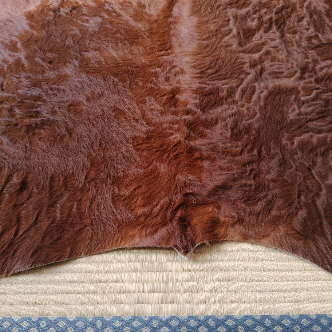 カウラグ 牛毛皮 敷物 絨毯 ラグマット