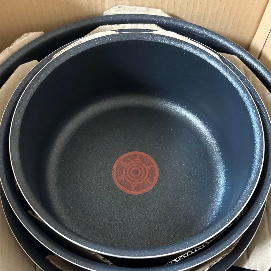 希少 ティファール インジニオ ノーブルレッド セット11 L54597 未使用