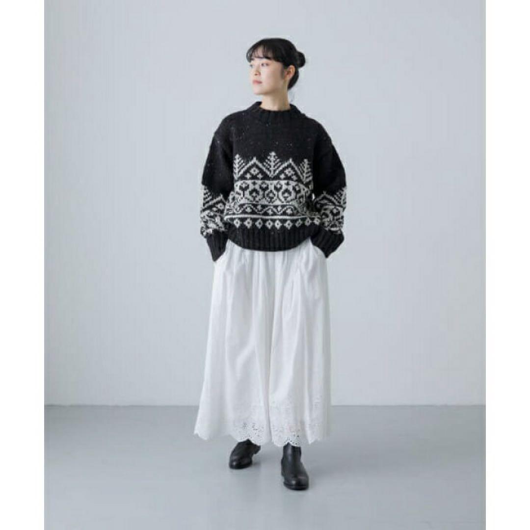 かぐれ　ペルーニットジャガードプルオーバー