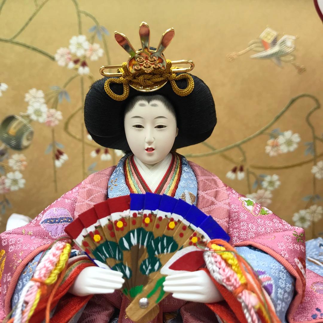 更に大幅値下げ！東玉十二単衣本仕立三段飾り雛人形