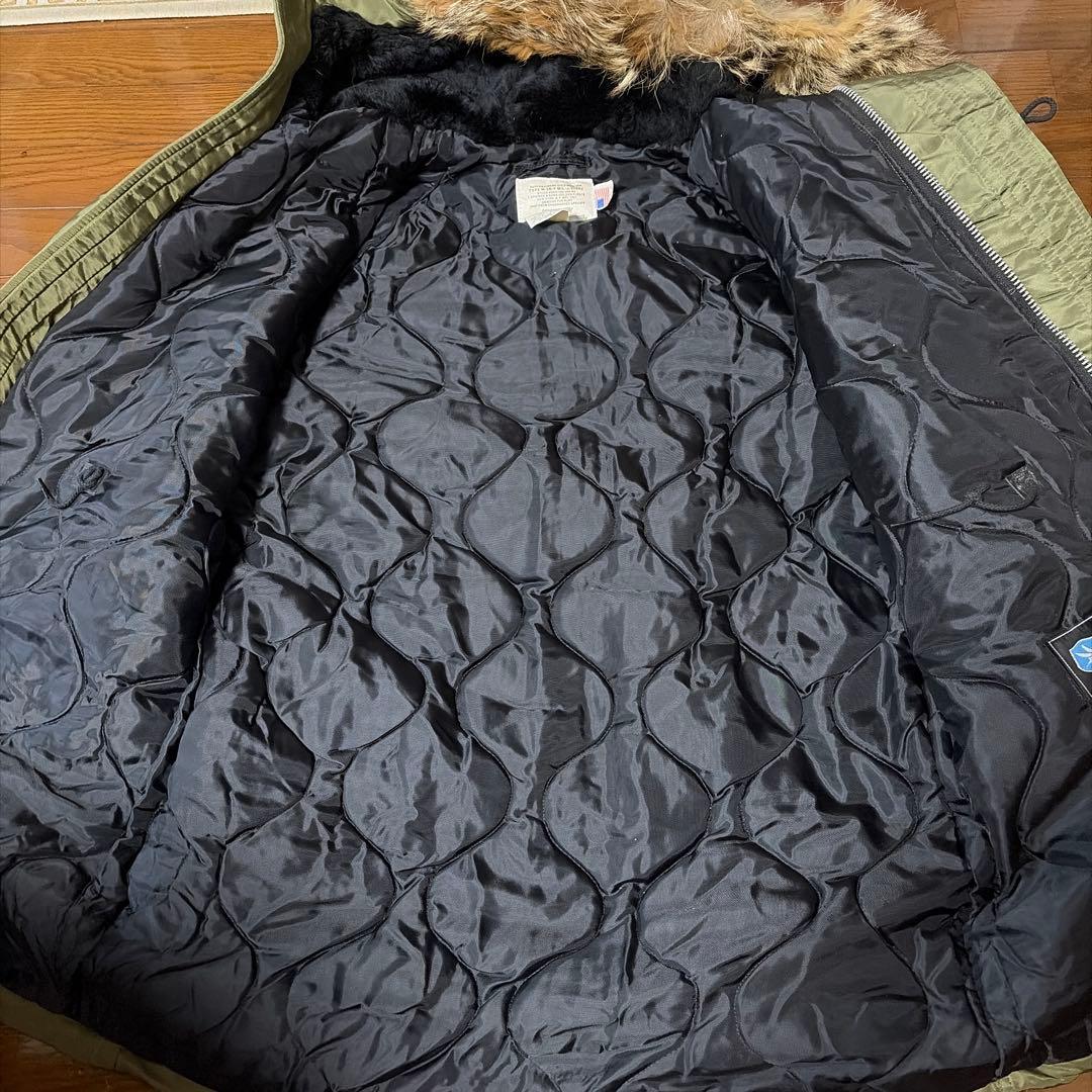 【タグ付新品】 U.S.ゴールデン・フリース N-3B セージグリーン