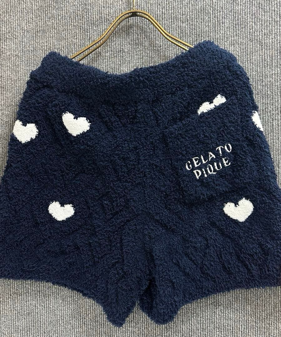 geldato pique ジェラートピケ　ドット ネイビー ハートルームウェア