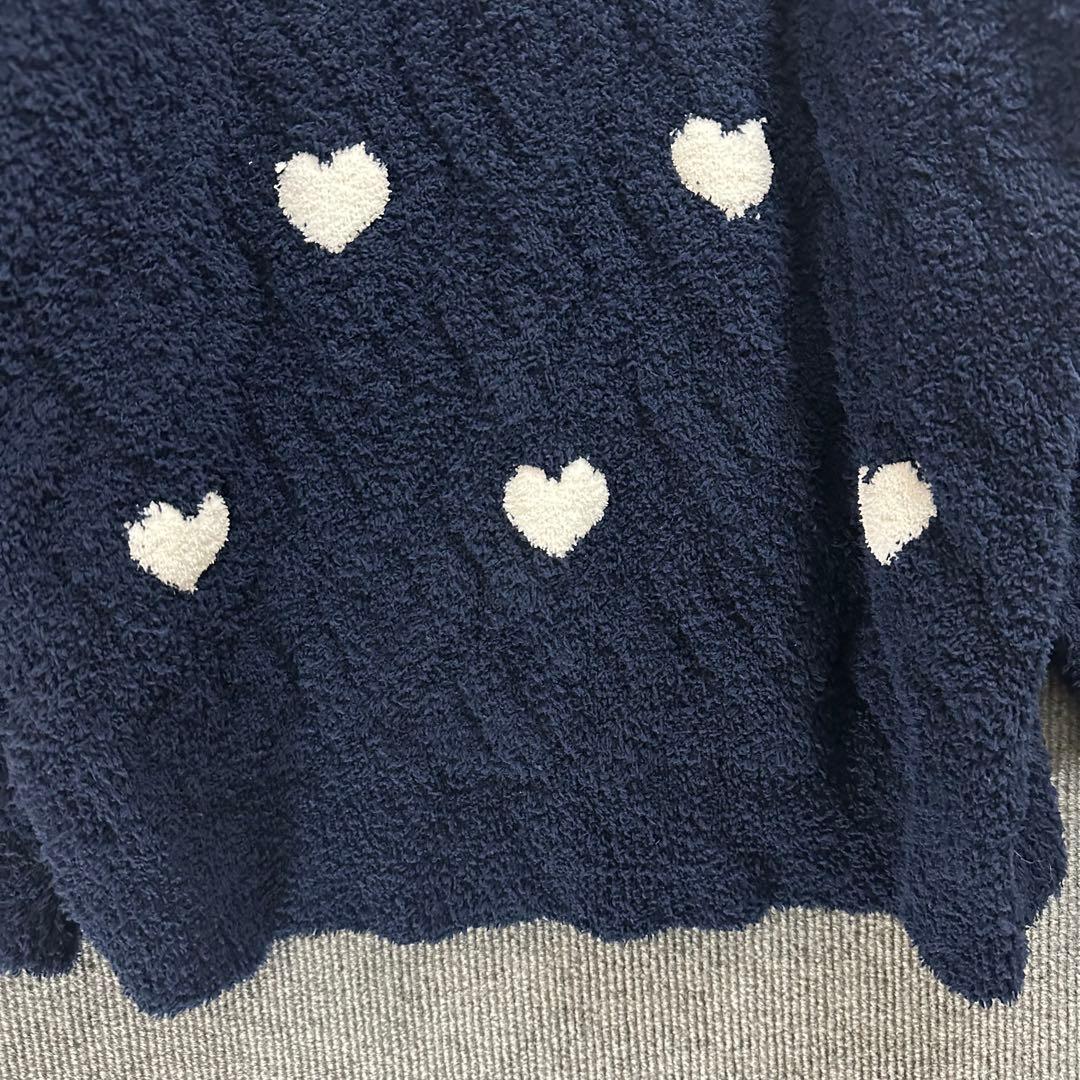 geldato pique ジェラートピケ　ドット ネイビー ハートルームウェア