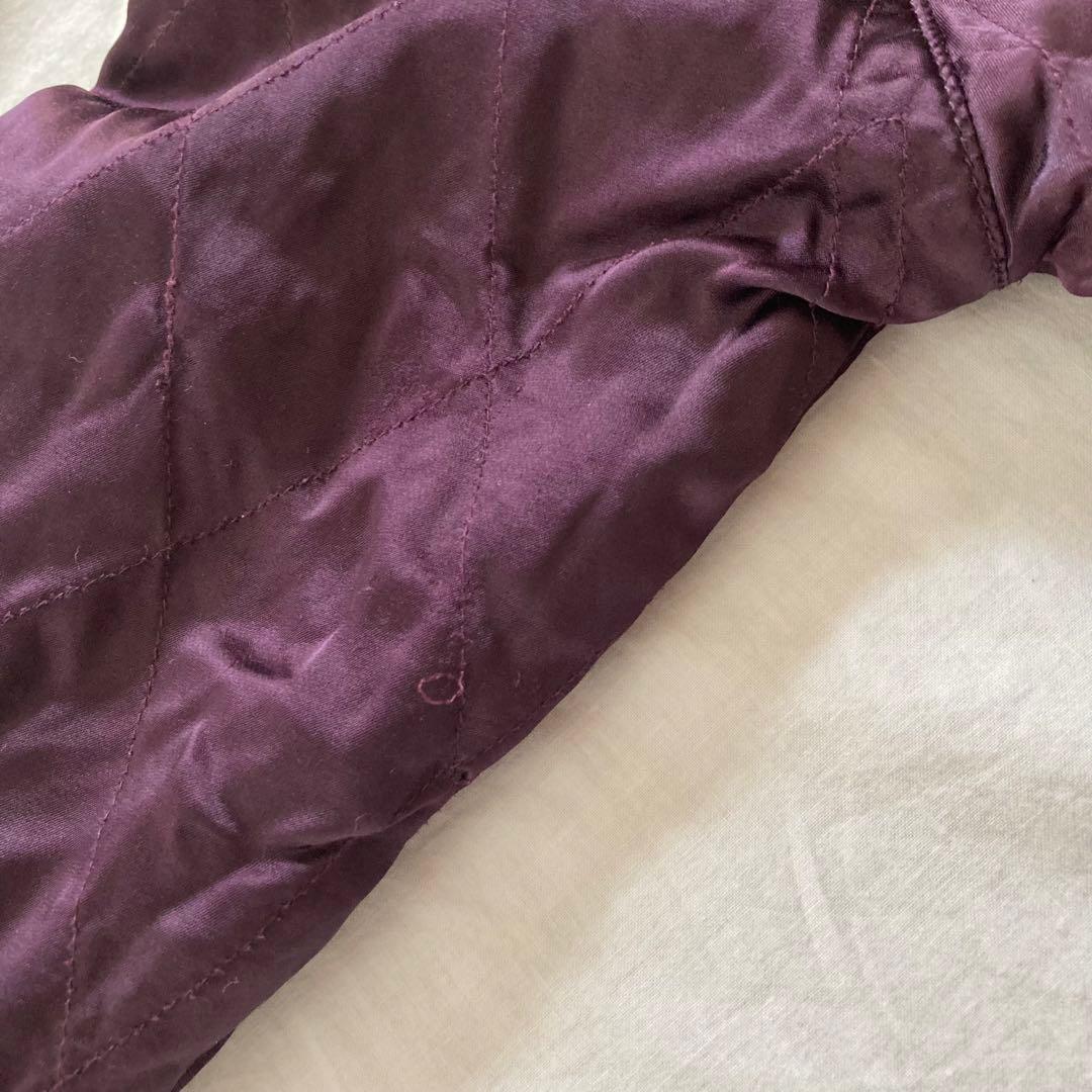 希少　ヒステリックグラマー　スカジャン　ベロア　リバーシブル　レーシング　紫　黒