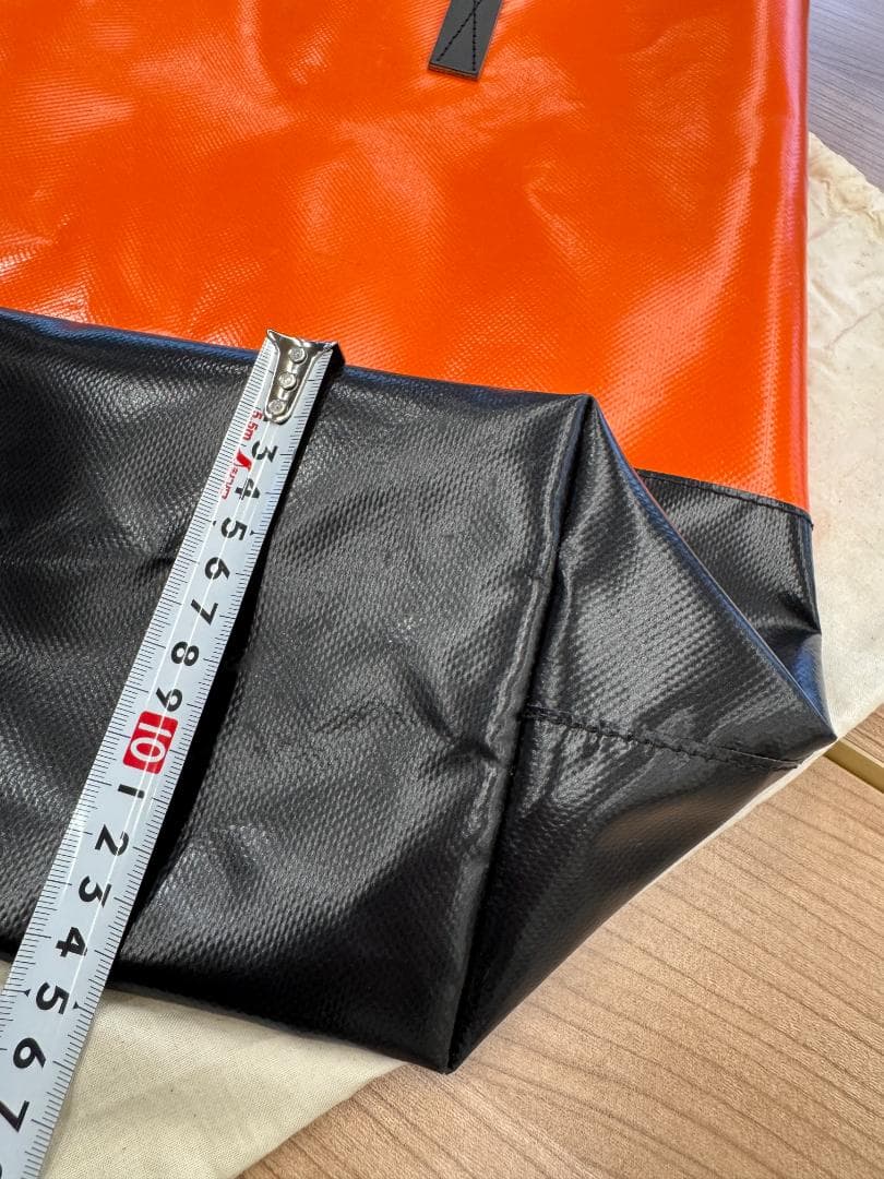 MARNI マルニ TRIBECA トート オレンジ×ブラック 付属品完備