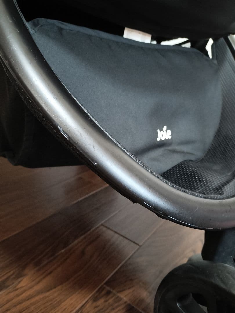 Joie ブラック ベビーカー　ライトトラックス　折りたたみ　おまけ付き