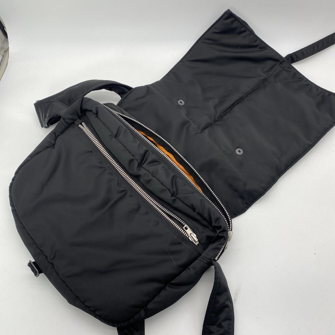 【極美品】 ポーター タンカー ２WAY ヘルメットバッグ フラップ ショルダー