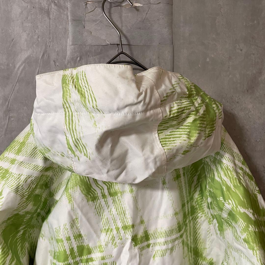 BURTONバートンスノーボードウェアスキーウエアジャケット上白ホワイト黄緑希少